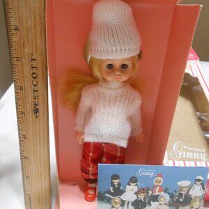 VTG VOGUE DOLL WORLD OF GINNY POSEABLE 8" BENDABLE KNEES MOVING EYES BLONDE HAIR